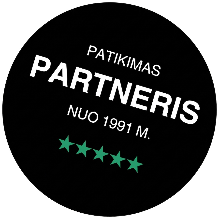 Patikimas partneris nuo 1991 m.