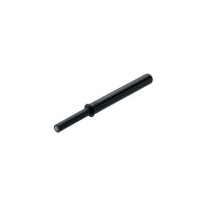 Durelių atmetėjas TIP-ON, įgrežiamas, L-76mm, klijuojama magnetinė plokštelė, juoda