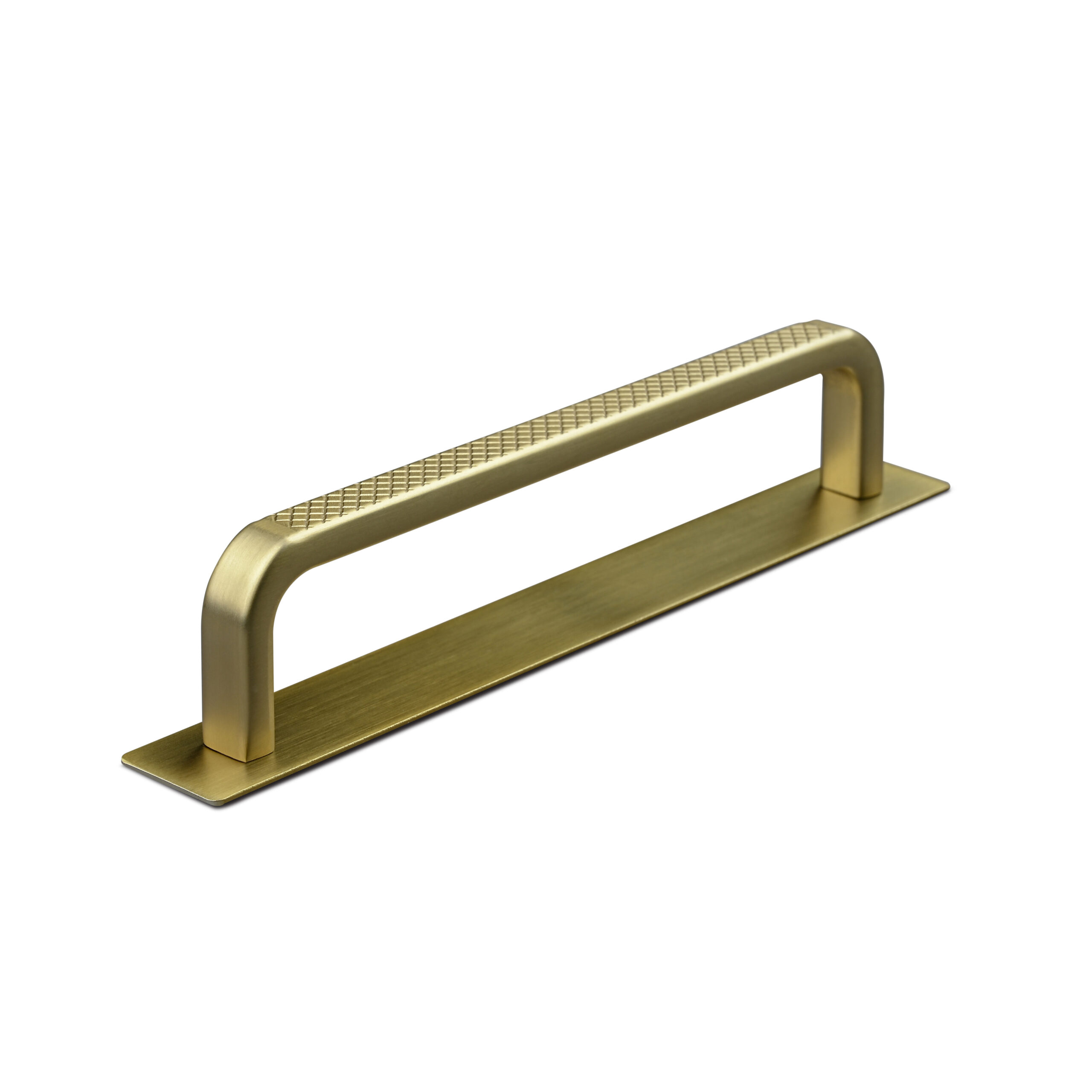 Rankenėlė GARDONE, CC-128mm, žalvaris matinis (rifliuota)